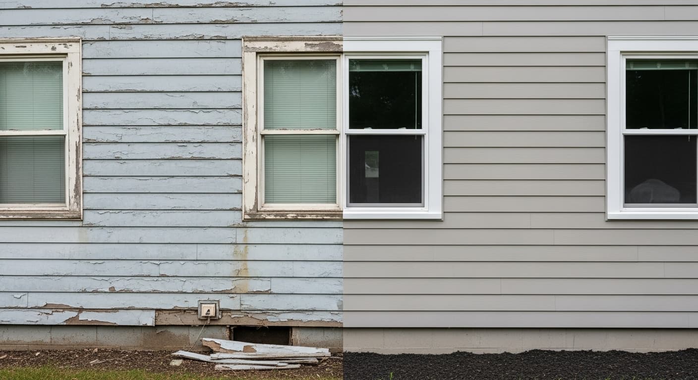 Siding Installation project 4